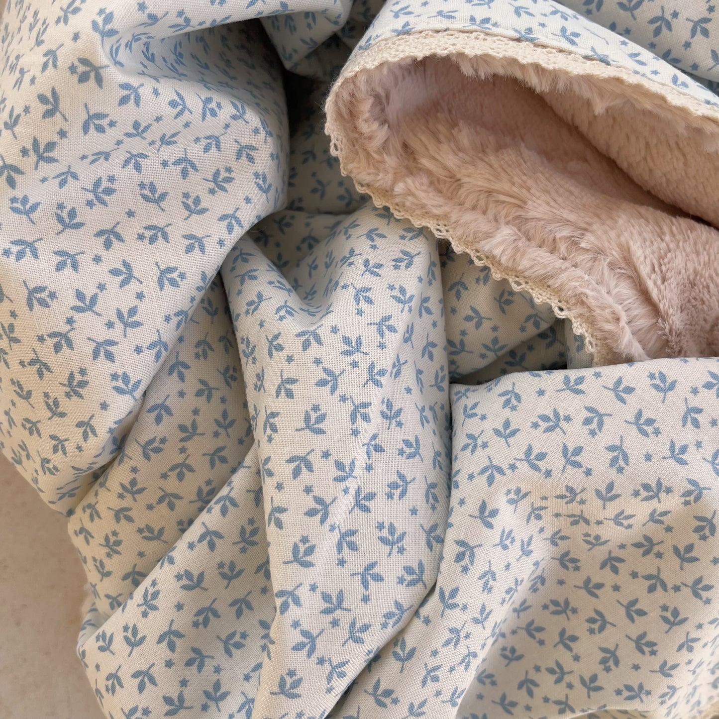 Couverture minky Glaris
