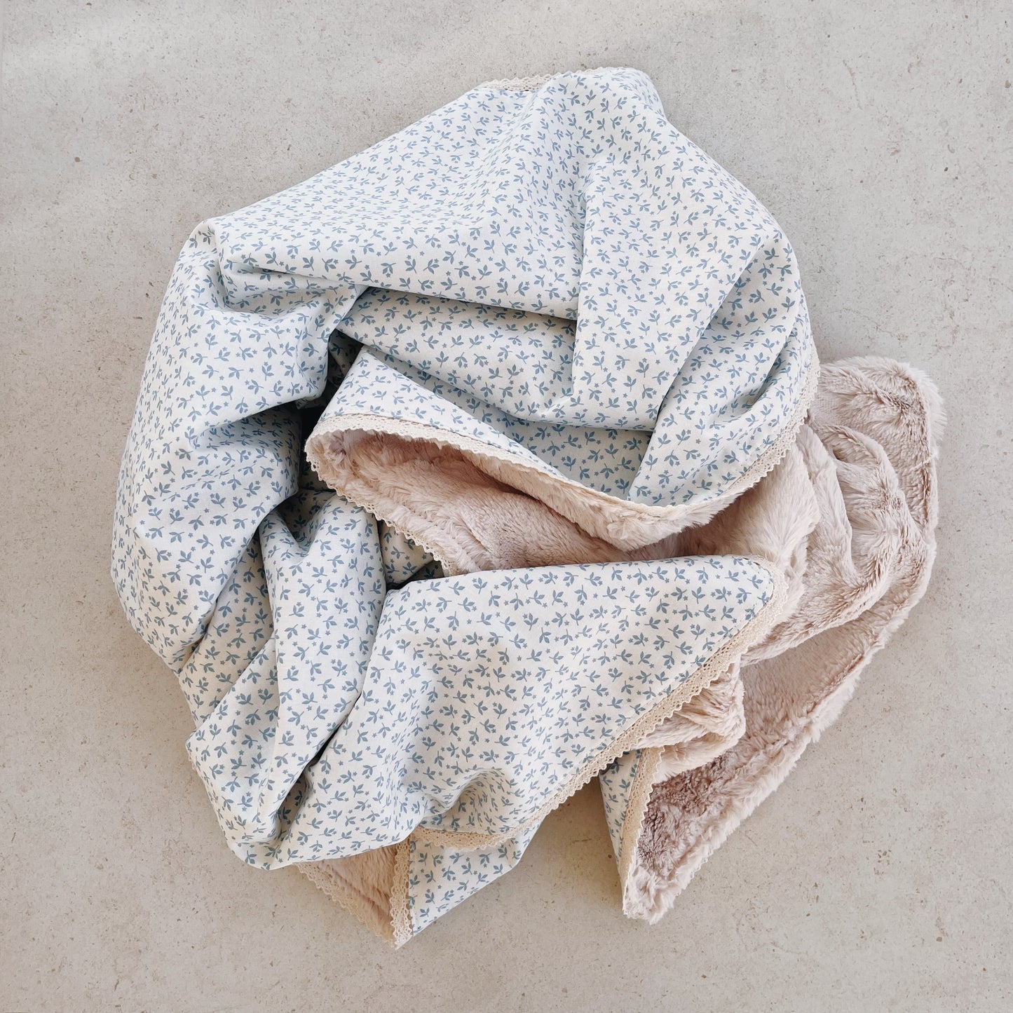 Couverture minky Glaris
