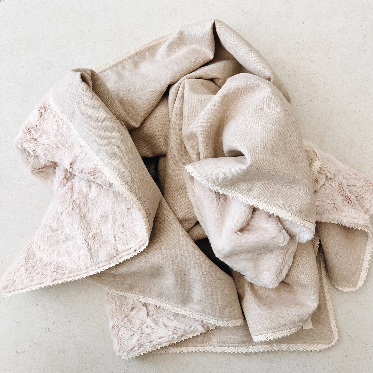 Couverture minky Linz