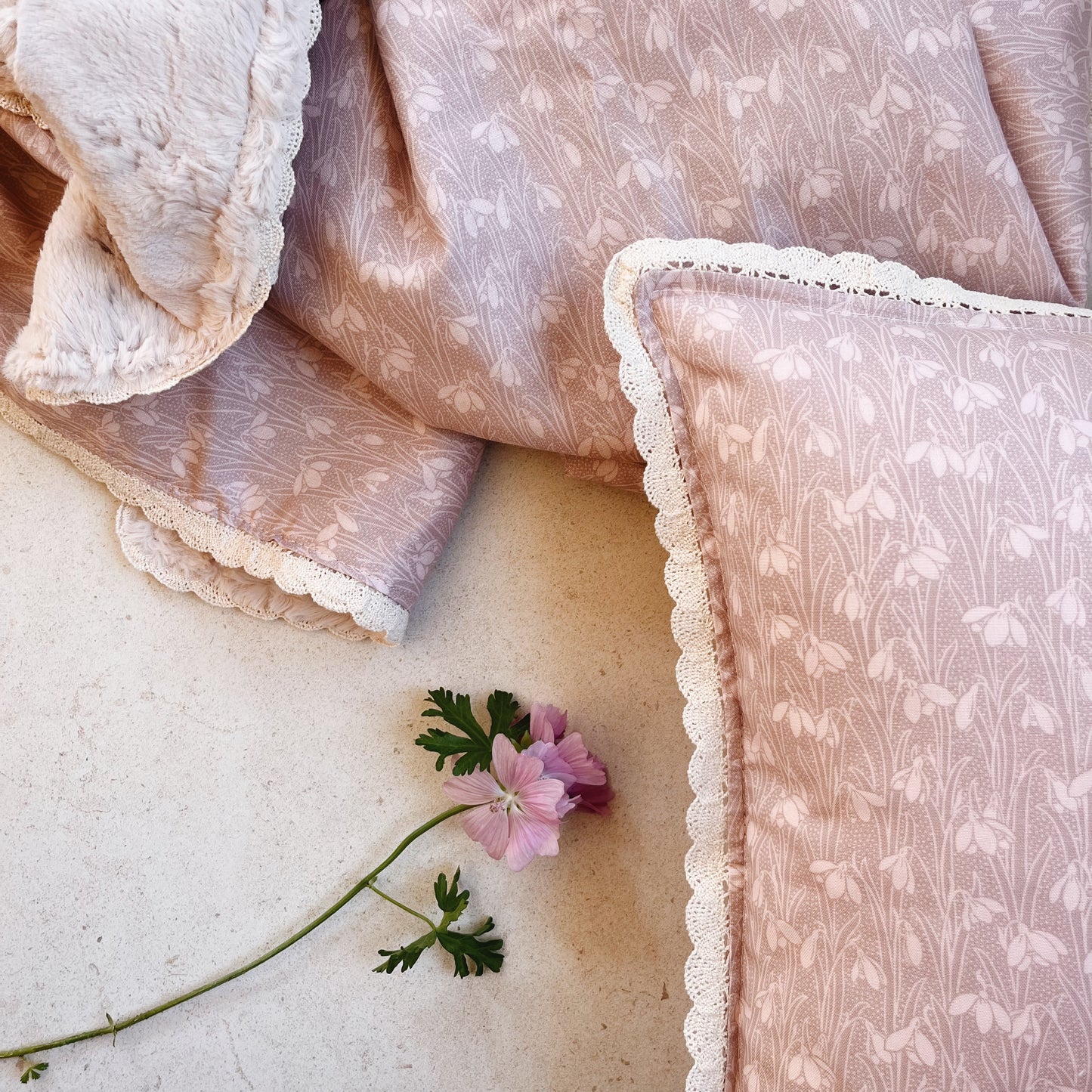 Couverture minky Haarlem