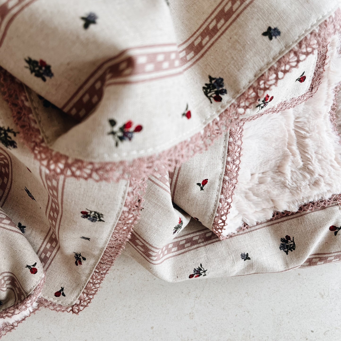 Couverture minky Newcastel