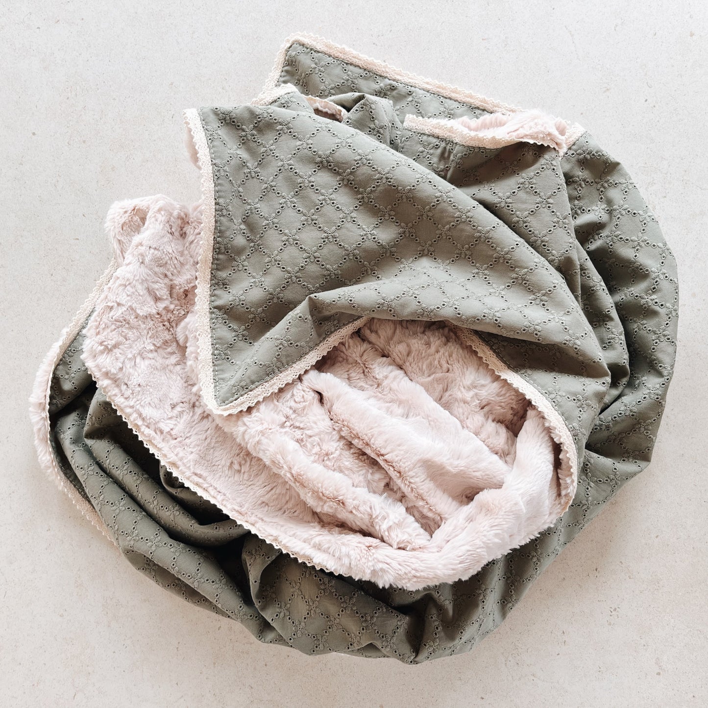 Couverture minky Bristol