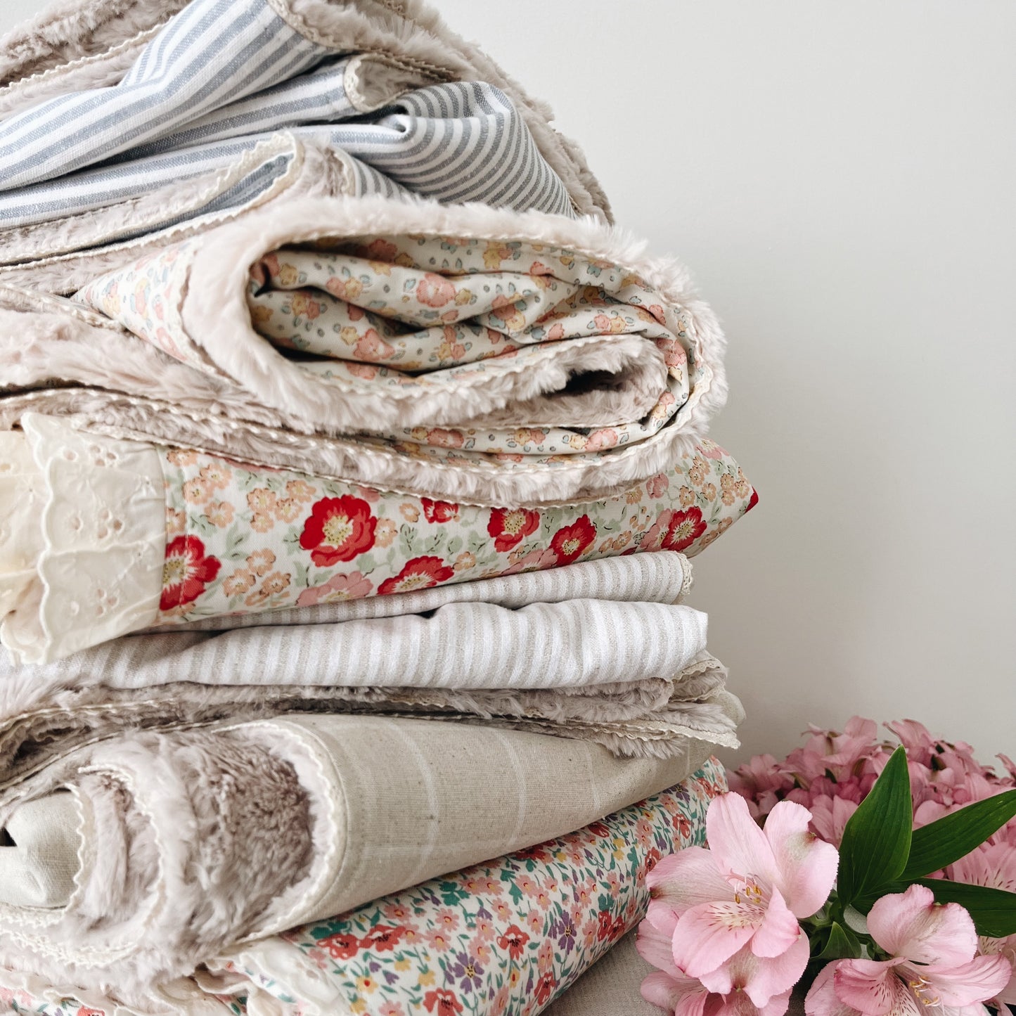 Couverture minky Delft