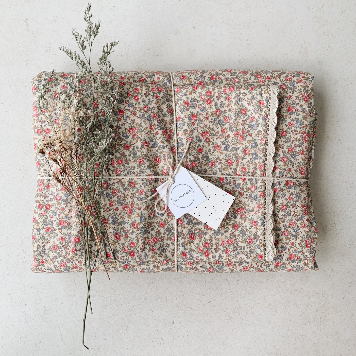Literie simple réversible sur mesure