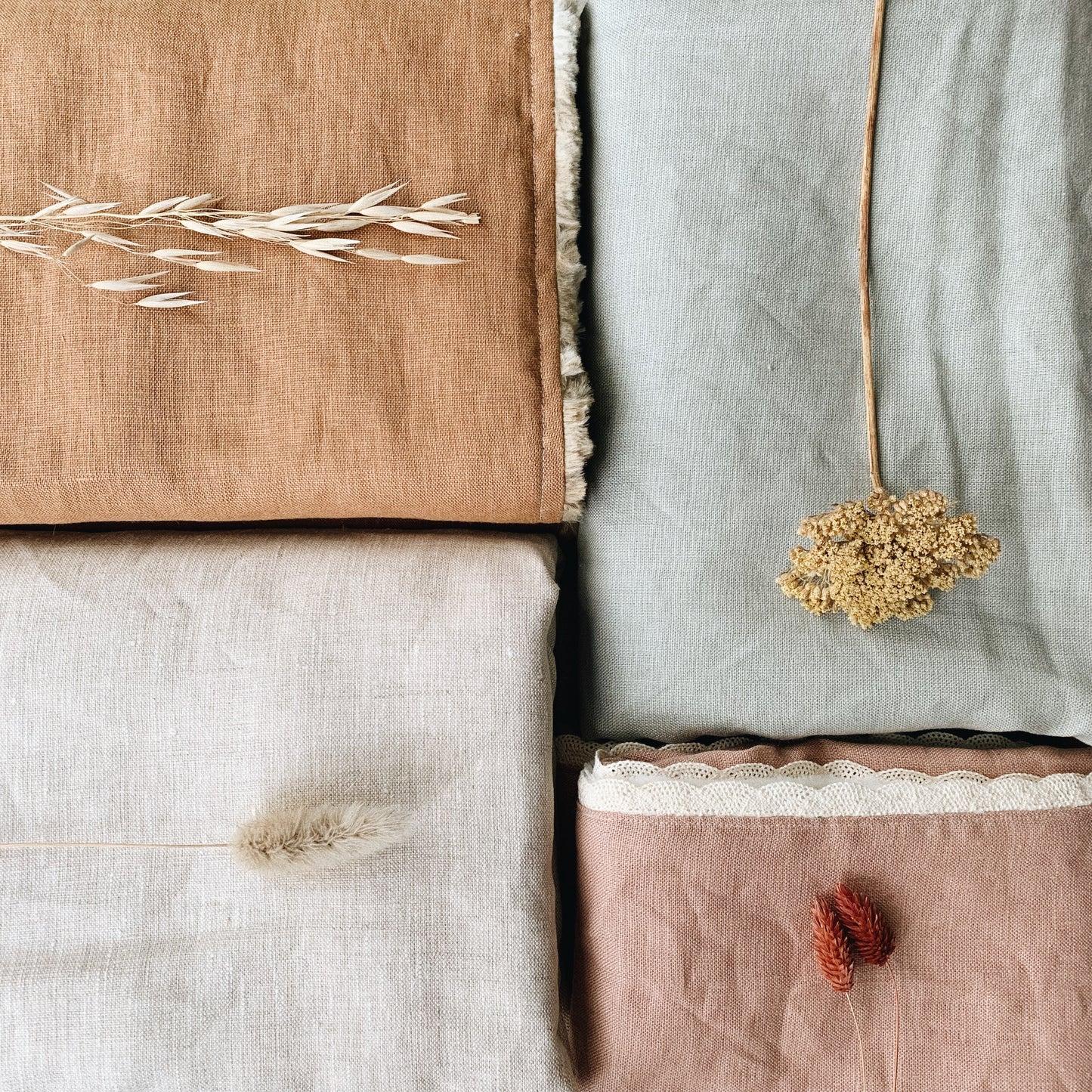 Couverture minky/lin Amalfi