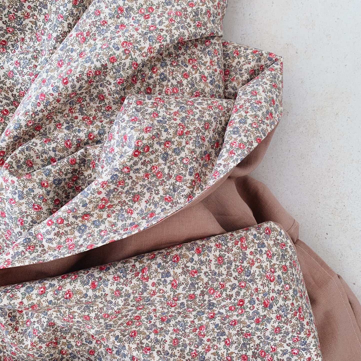 Literie simple réversible sur mesure