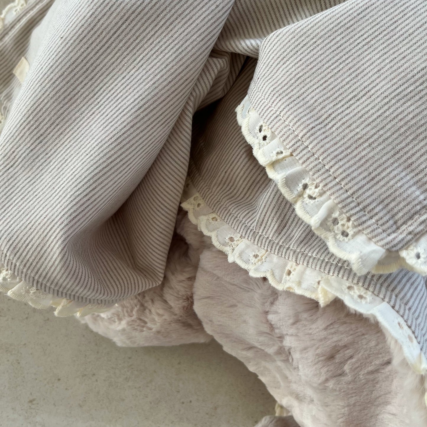 Couverture minky Split