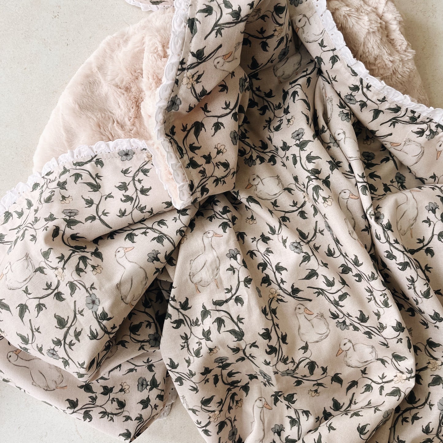 Couverture minky Kamouraska