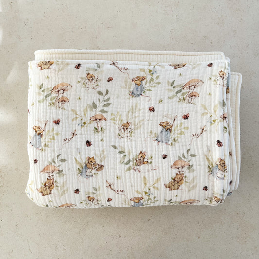 Couverture mousseline épaisse Varsovie