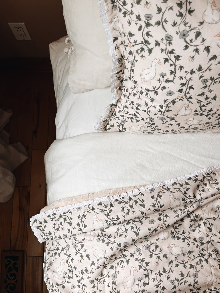 Couverture minky Kamouraska