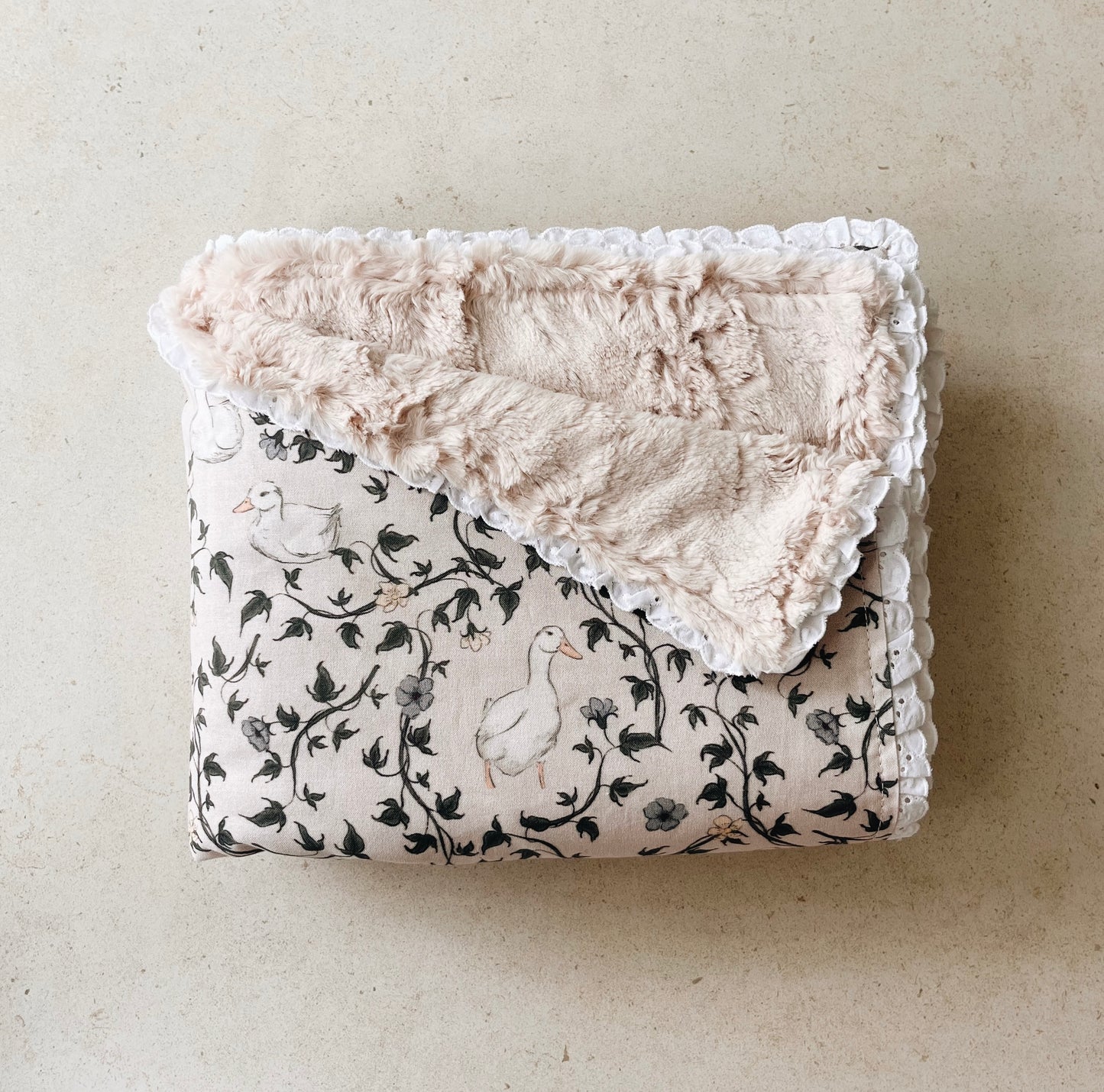 Couverture minky Kamouraska