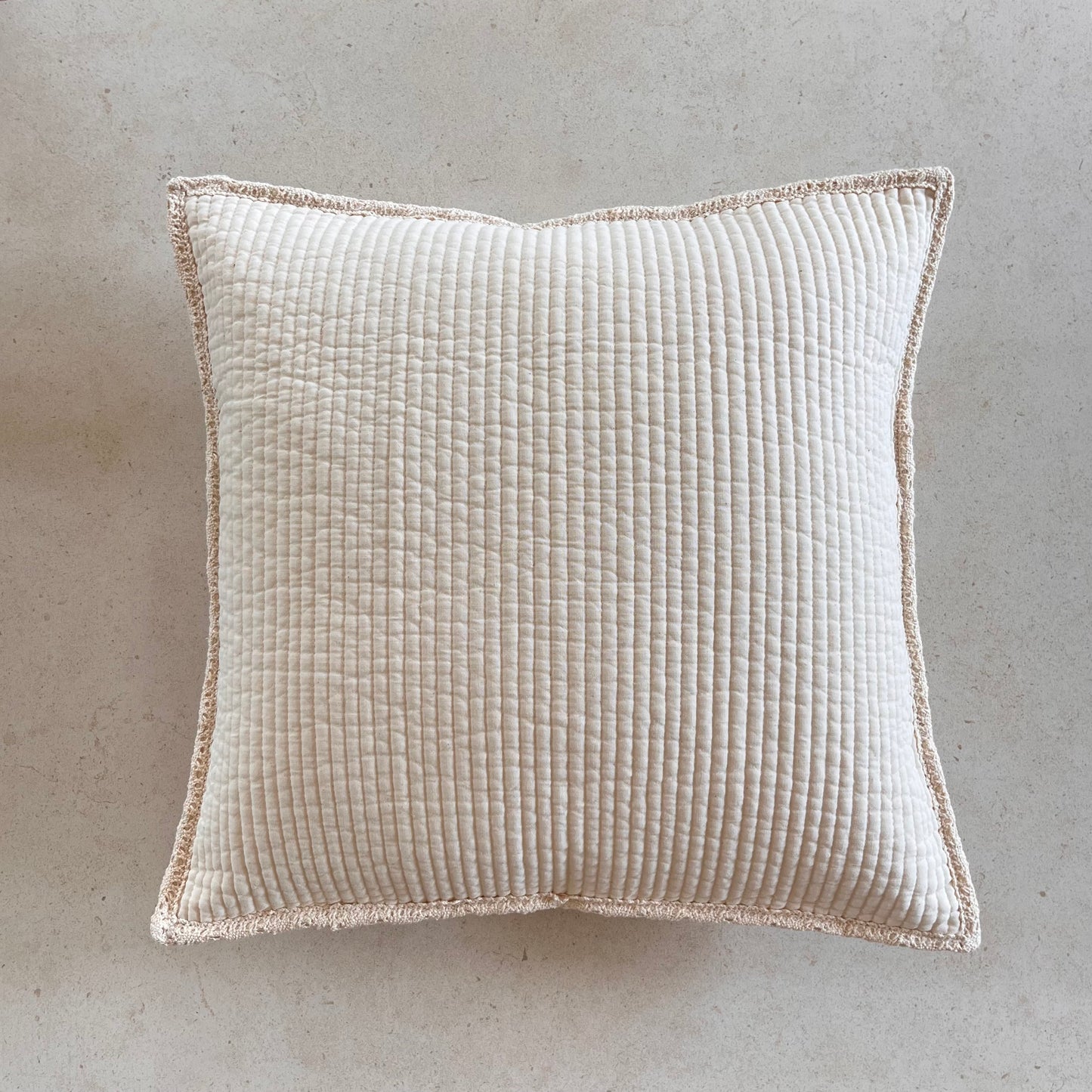 Coussin coton bio Zurich