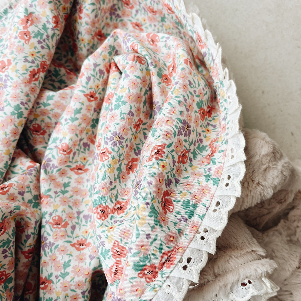 Couverture minky Delft