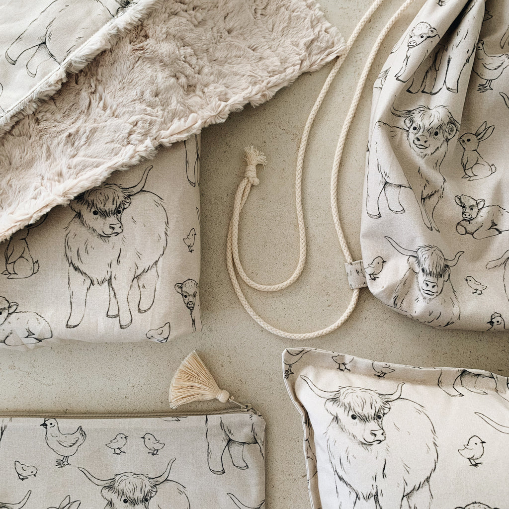 Couverture minky Glencoe